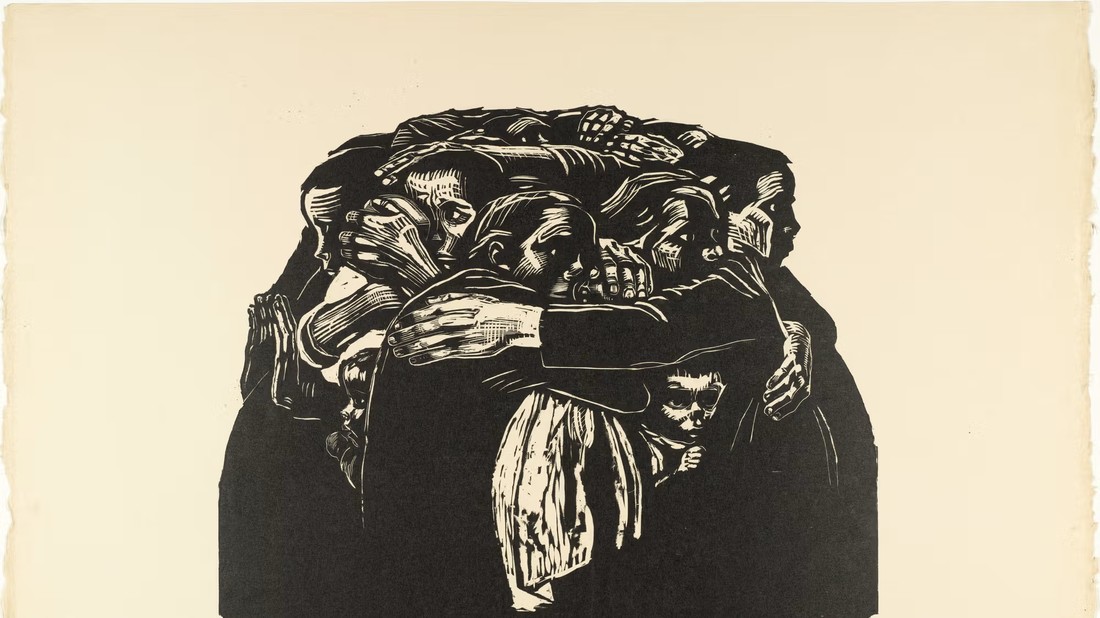 Käthe Kollwitz. The Mothers (Die Mütter) from War (Krieg). 1921–22, published 1923.