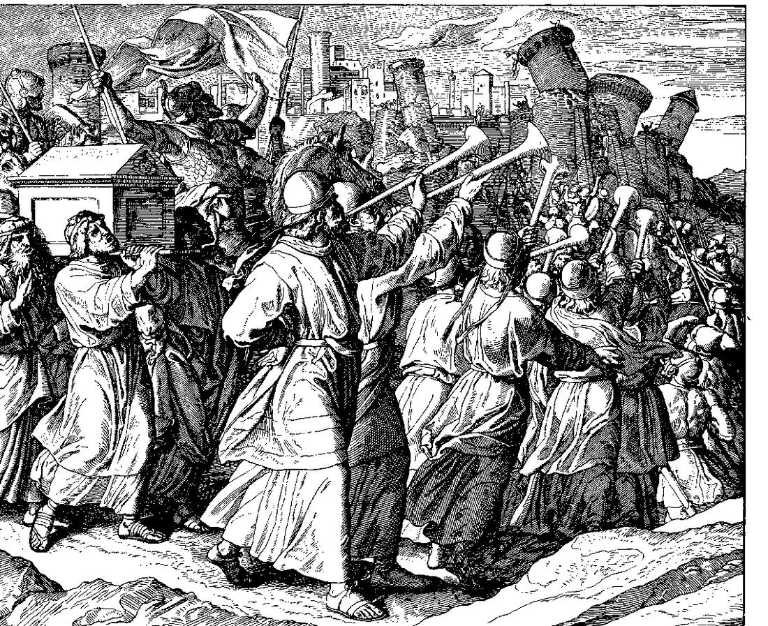 Julius Schnorr von Carolsfeld (1794-1872), The Battle of Jericho