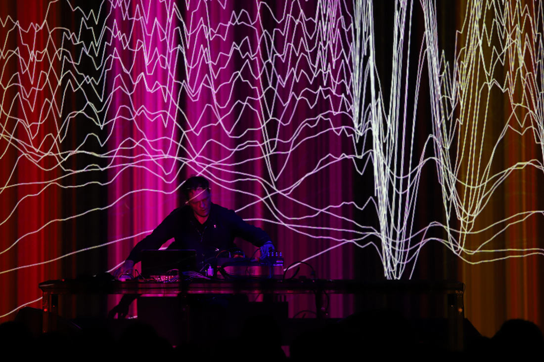 Alva Noto Live at Liquidroom, Tokyo. Credit: Hiroki Obara