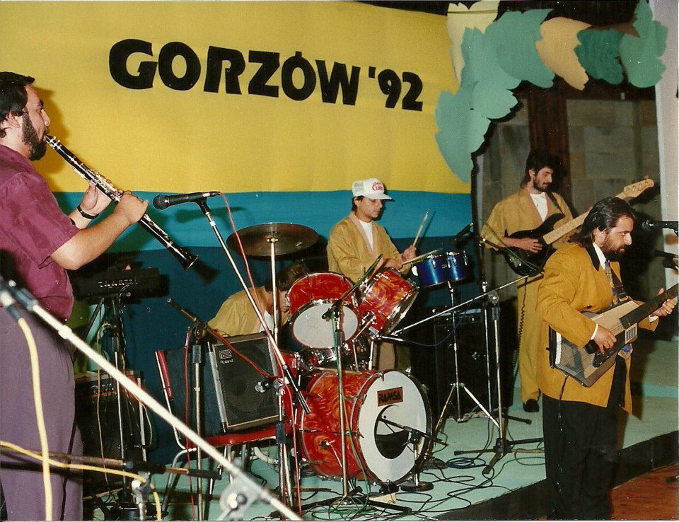 Dan Armeanca Performing at the “Romane Dyvesa” (Romani Days) festival in Gorzów Wielkopolski, Poland, 1992.