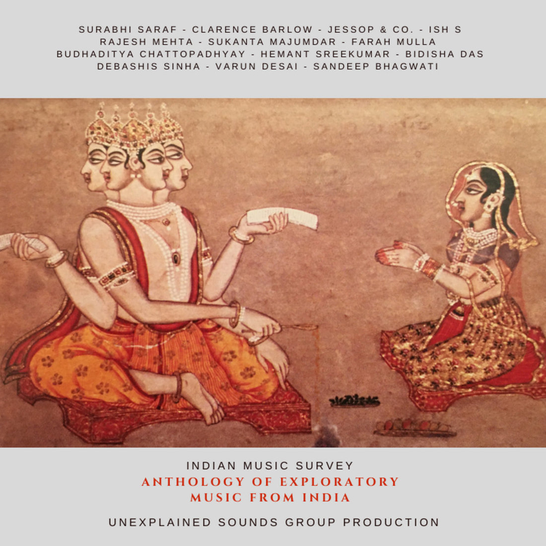 V.A. - Anthology Of Exploratory Music From India (Unexplained Sounds Group)