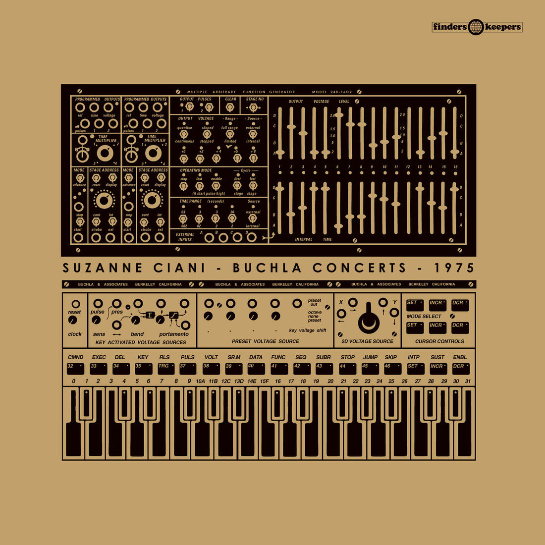 Suzanne Ciani - Buchla Concerts 1975 (Finders Keepers Records)