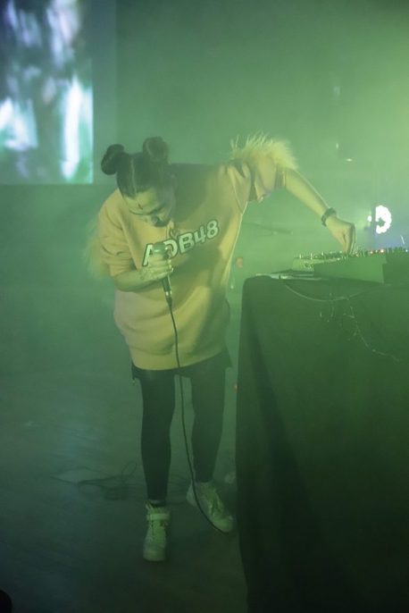 Aisha Devi live at MIRA Festival Berlin 2018. © Xarlene Visuals