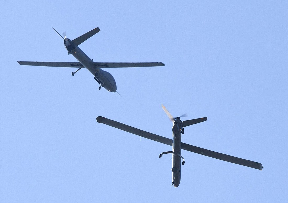 Israeli drones in Gaza. Photo: Getty Images